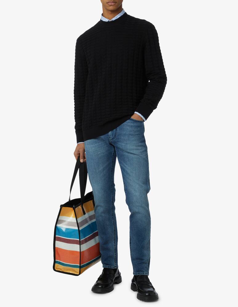 Emporio Armani Logo crewneck jumper - picture 2 Emporio Armani Logo crewneck jumper - picture 2