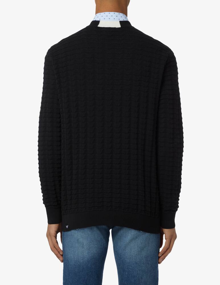 Emporio Armani Logo crewneck jumper - picture 3 Emporio Armani Logo crewneck jumper - picture 3