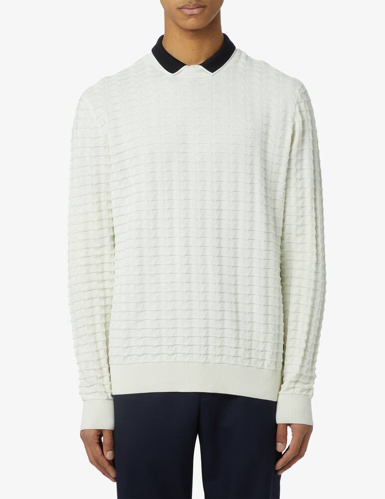 Emporio Armani Logo crewneck jumper - picture 1 Emporio Armani Logo crewneck jumper - picture 1