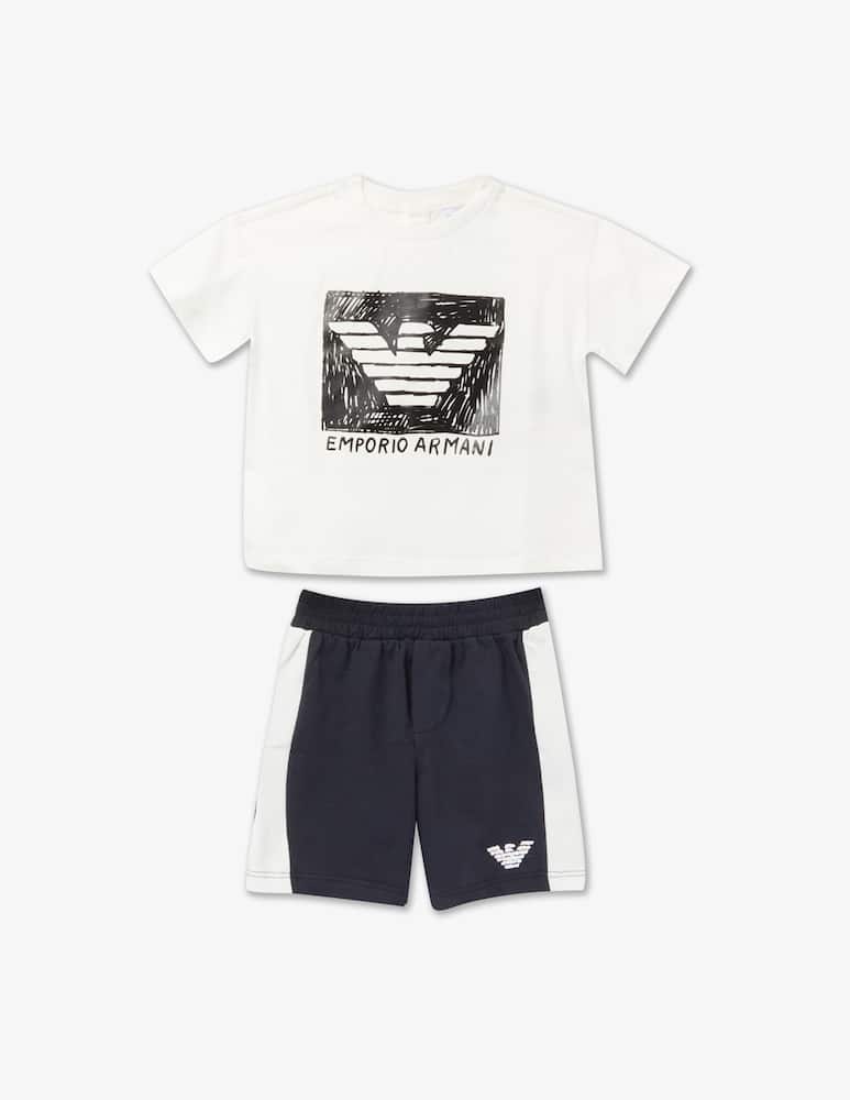 Emporio Armani Set 2 pezzi in cotone - immagine 1 Emporio Armani Set 2 pezzi in cotone - immagine 1