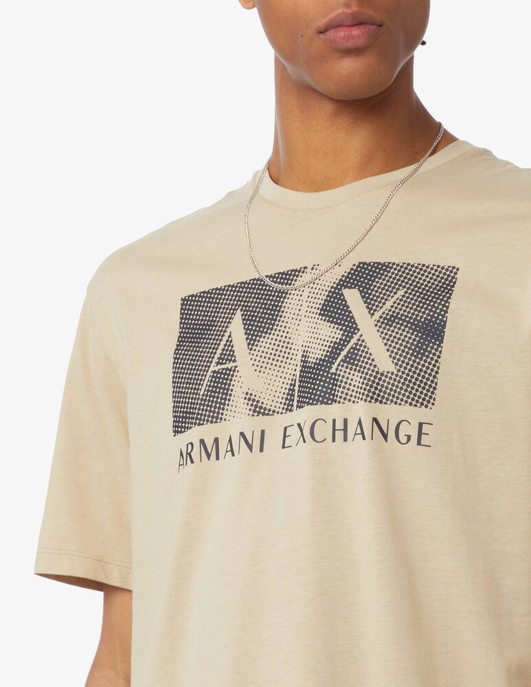 rinascente Armani Exchange Square camo t-shirt 