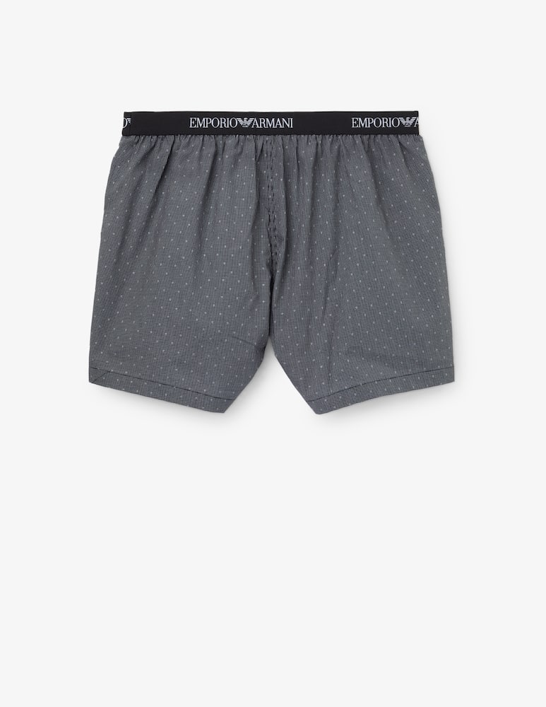rinascente Emporio Armani Boxer yarn dyed woven