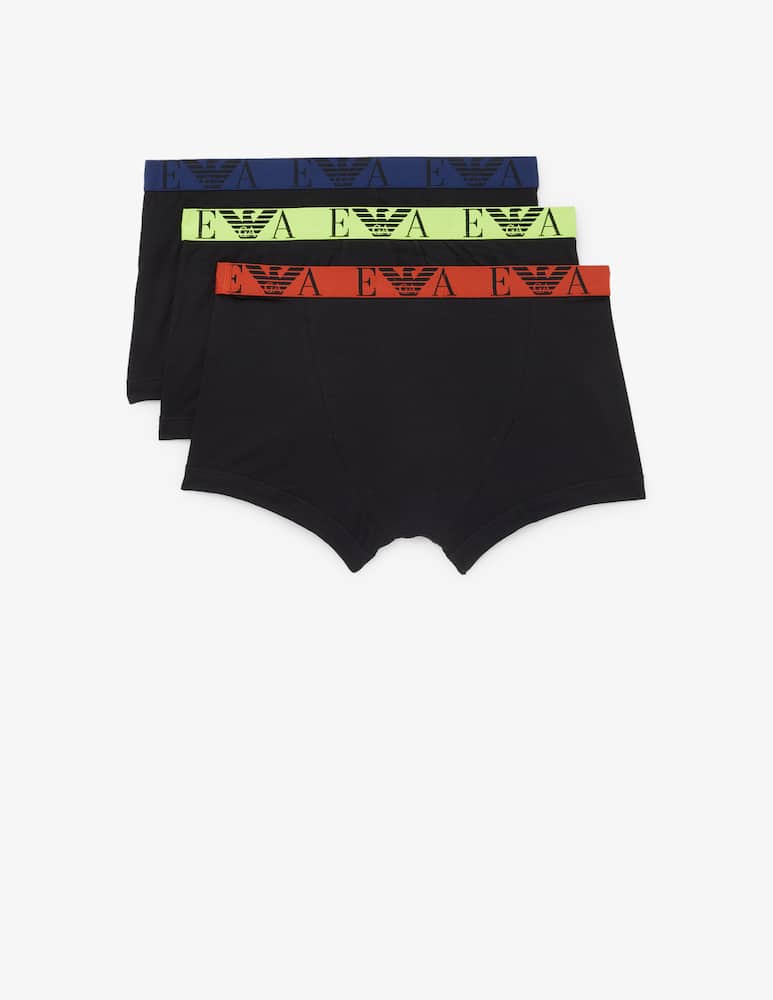 rinascente Emporio Armani Trunks 3pack bold monogram