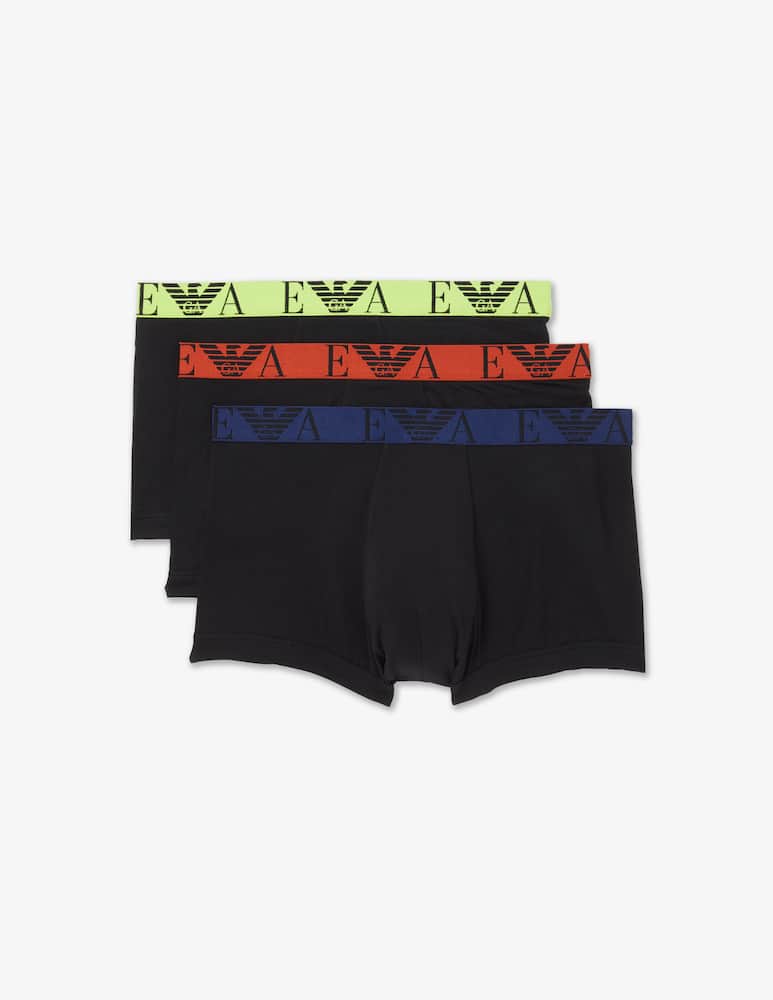 rinascente Emporio Armani Trunks 3pack bold monogram