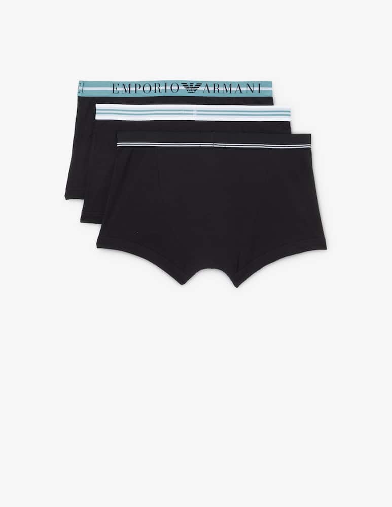 rinascente Emporio Armani Trunks 3pack mixed waistband