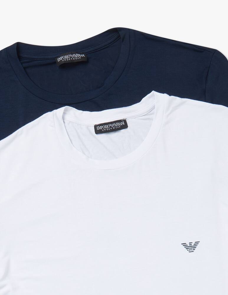Emporio Armani T-shirt soft touch bamboo viscose - picture 2 Emporio Armani T-shirt soft touch bamboo viscose - picture 2
