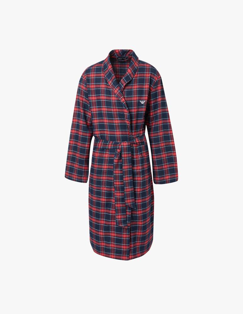 rinascente Emporio Armani Dressing gown tartan flannel
