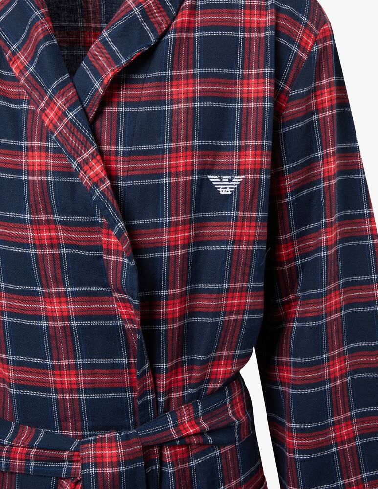 rinascente Emporio Armani Dressing gown tartan flannel