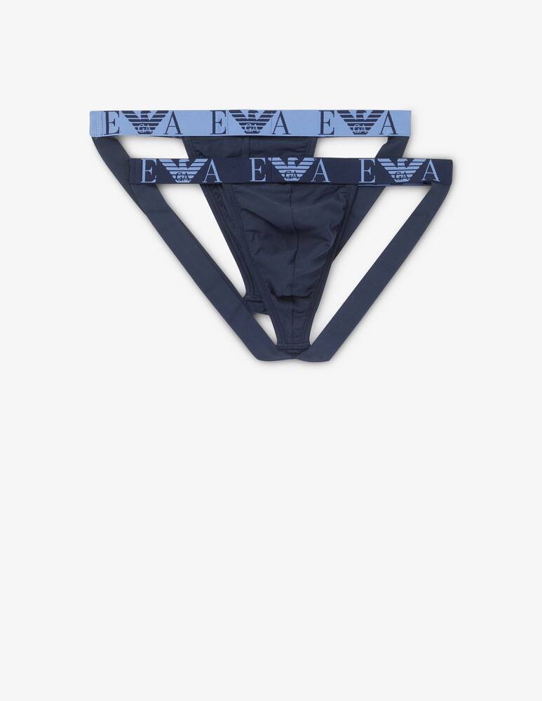 rinascente Emporio Armani Thong 2pack bold monogram