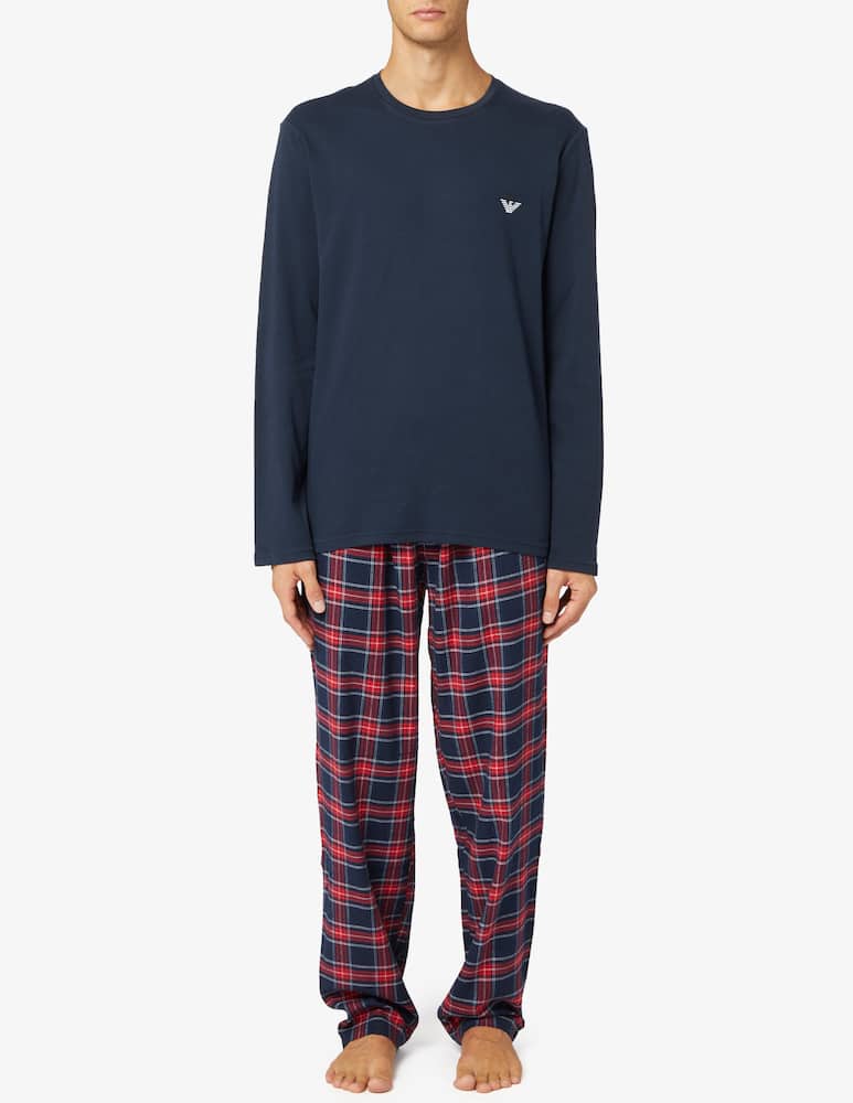 rinascente Emporio Armani Pigiama tartan flanella