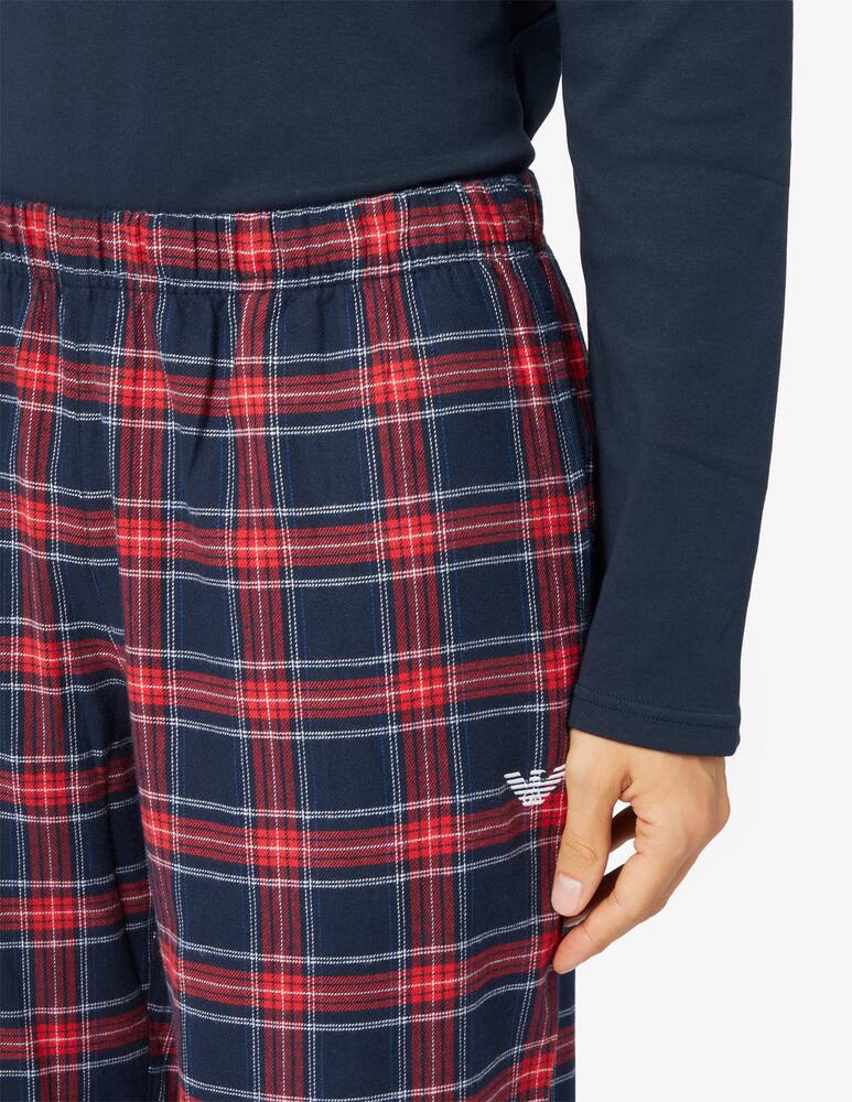 rinascente Emporio Armani Pigiama tartan flanella