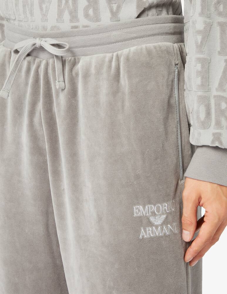 rinascente Emporio Armani Maglia m/l + pantal. jacquard bold logo chenille