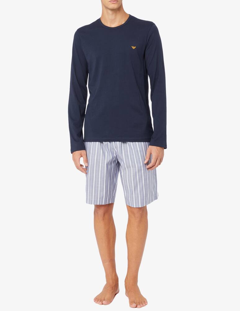 rinascente Emporio Armani Pantaloni yarn dyed woven