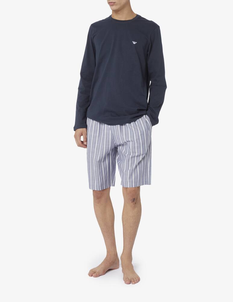 rinascente Emporio Armani Pantaloni yarn dyed woven