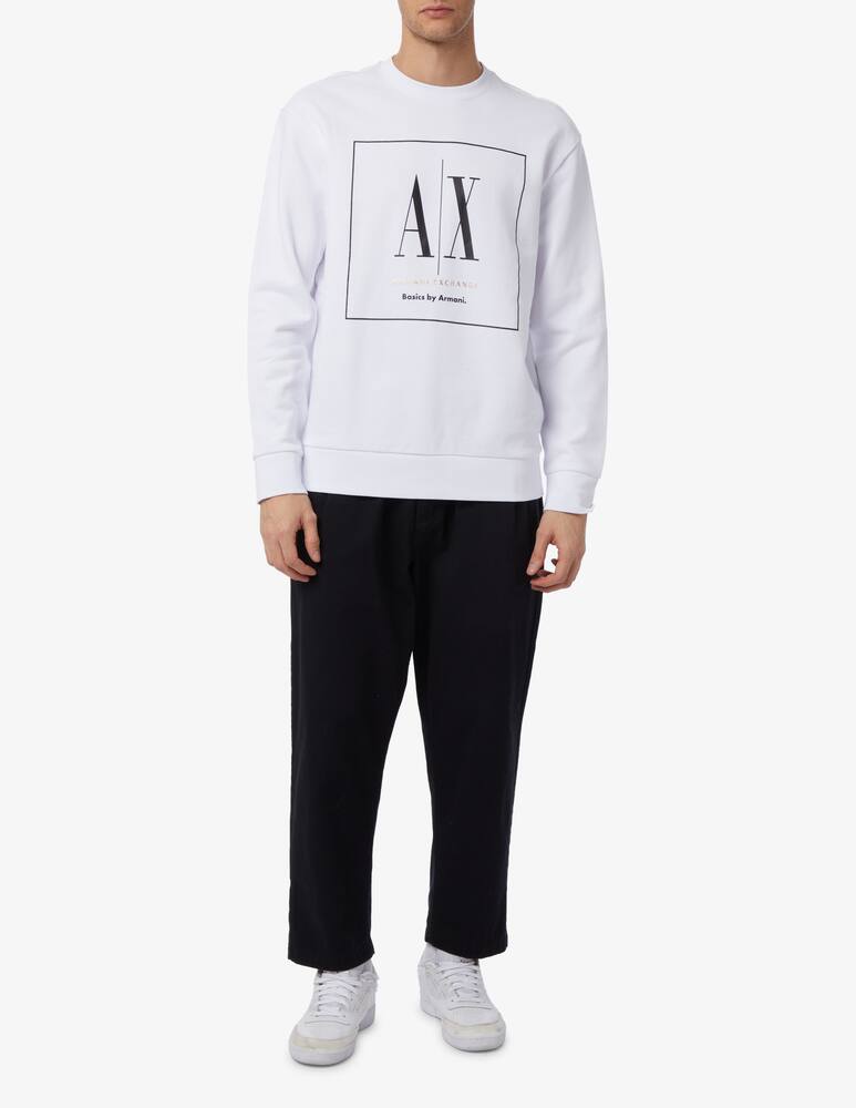 rinascente Armani Exchange Felpa girocollo basics 