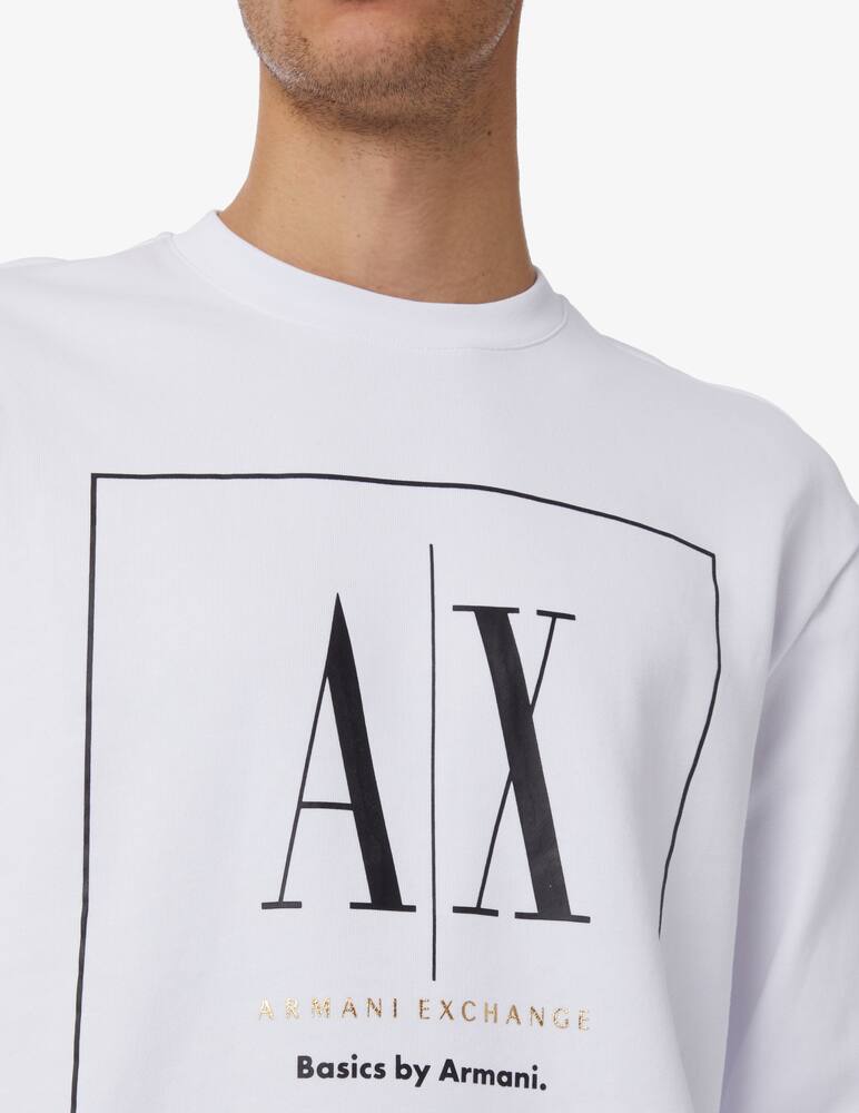 rinascente Armani Exchange Felpa girocollo basics 