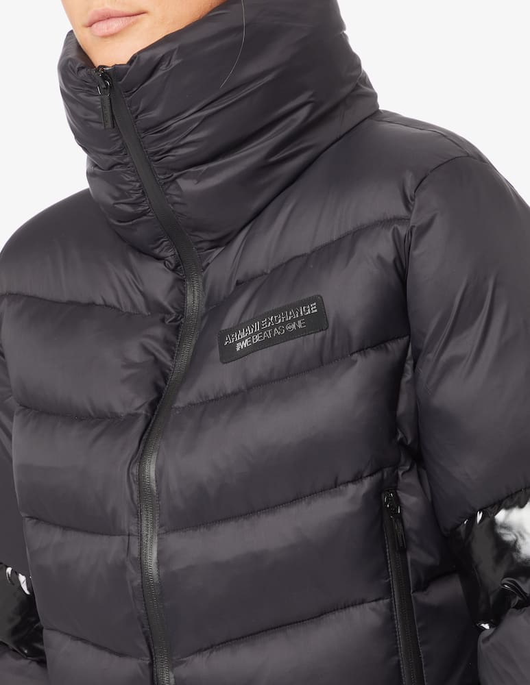 rinascente Armani Exchange Down jacket with high neck