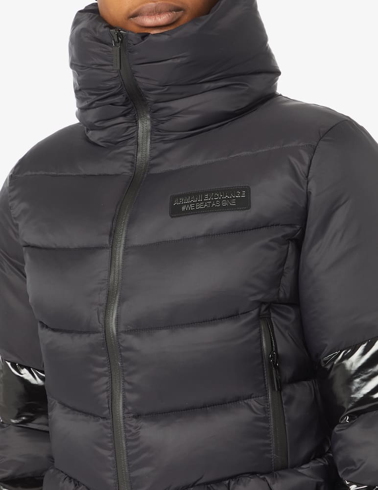 rinascente Armani Exchange Down jacket with high neck