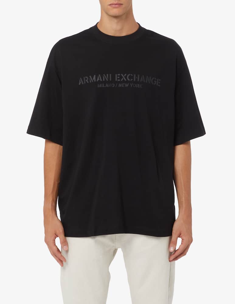 Armani Exchange Maglietta logo ax 91 - immagine 1