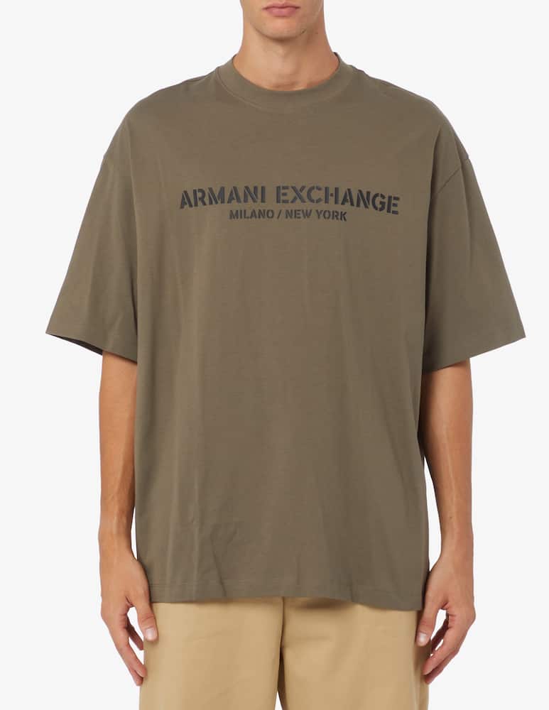 Armani Exchange Maglietta logo ax 91 - immagine 1 Armani Exchange Maglietta logo ax 91 - immagine 1