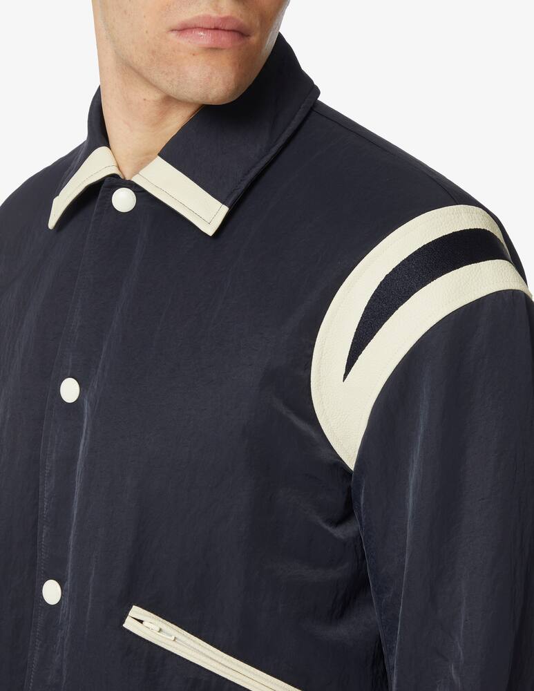 rinascente Emporio Armani Lettering back varsity jacket