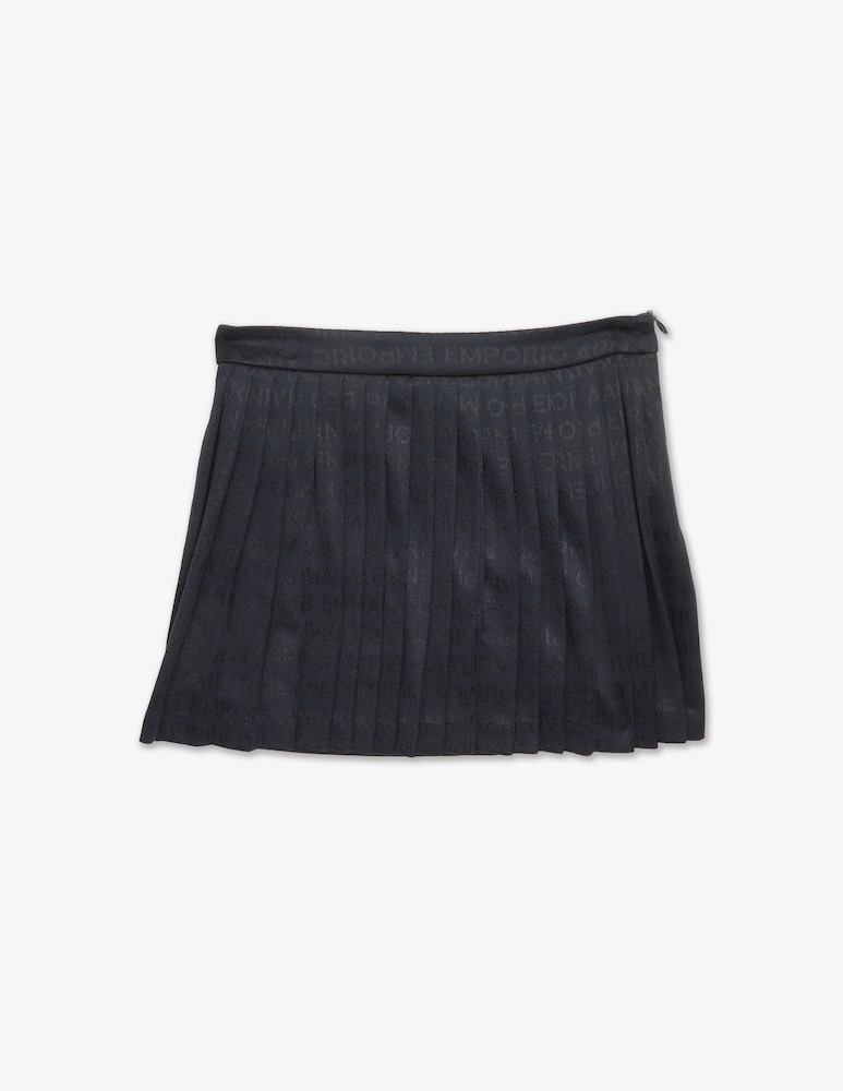 Emporio Armani Gonna mini con logo - immagine 1 Emporio Armani Gonna mini con logo - immagine 1