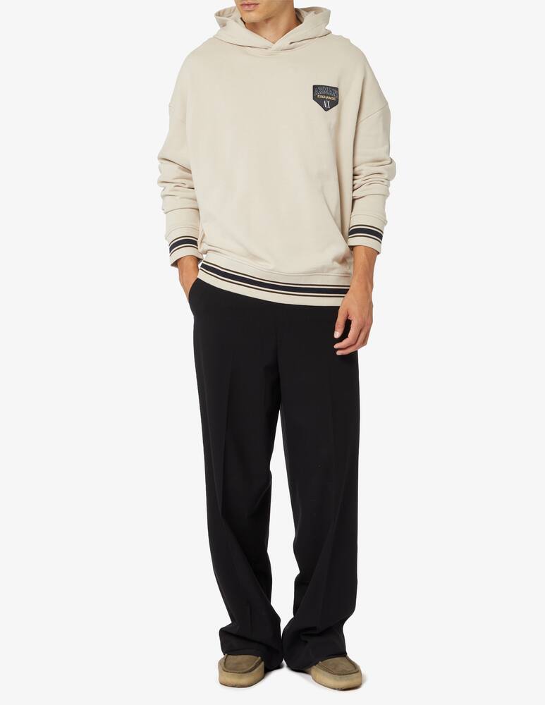 rinascente Armani Exchange Logo campus hoodie