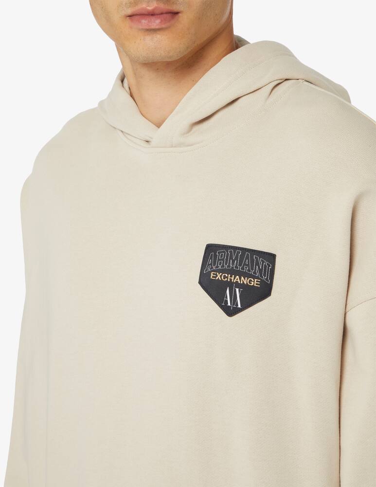 rinascente Armani Exchange Logo campus hoodie