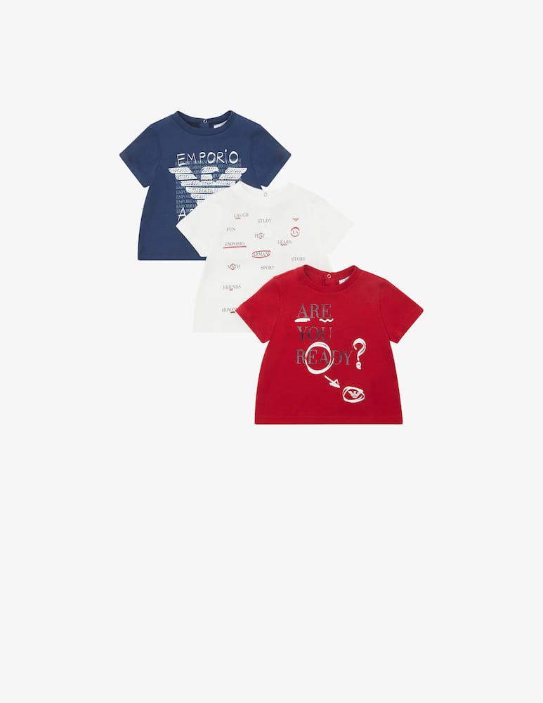 Emporio Armani Set di 3 t-shirt - immagine 1 Emporio Armani Set di 3 t-shirt - immagine 1