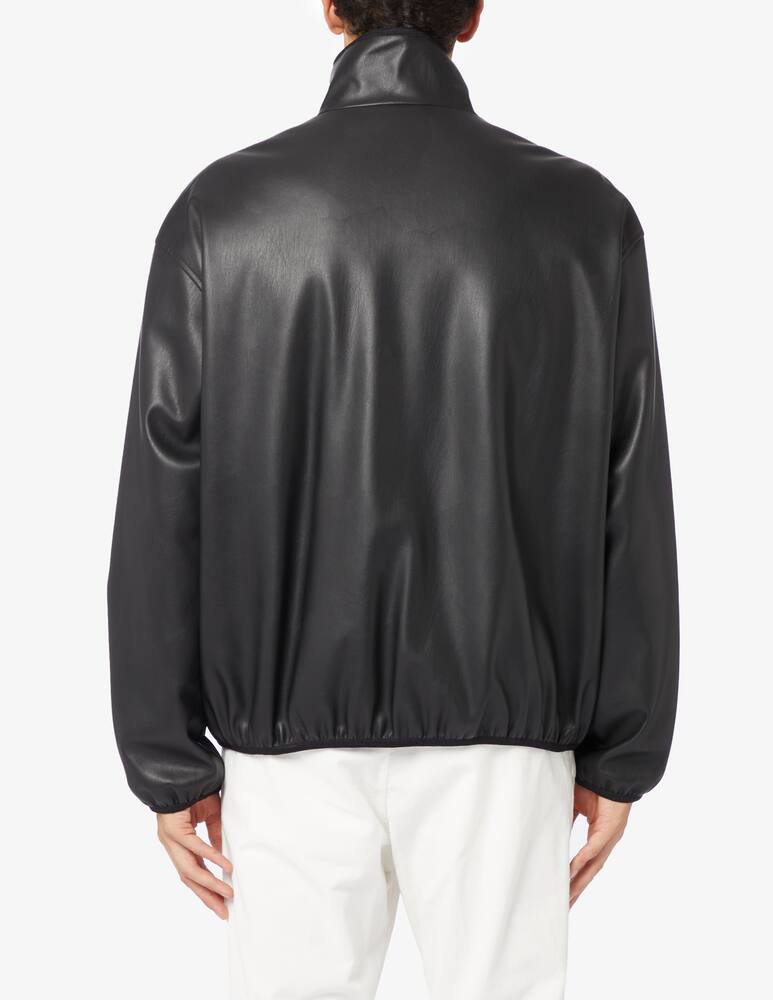 rinascente Armani Exchange Giacca ecopelle con logo