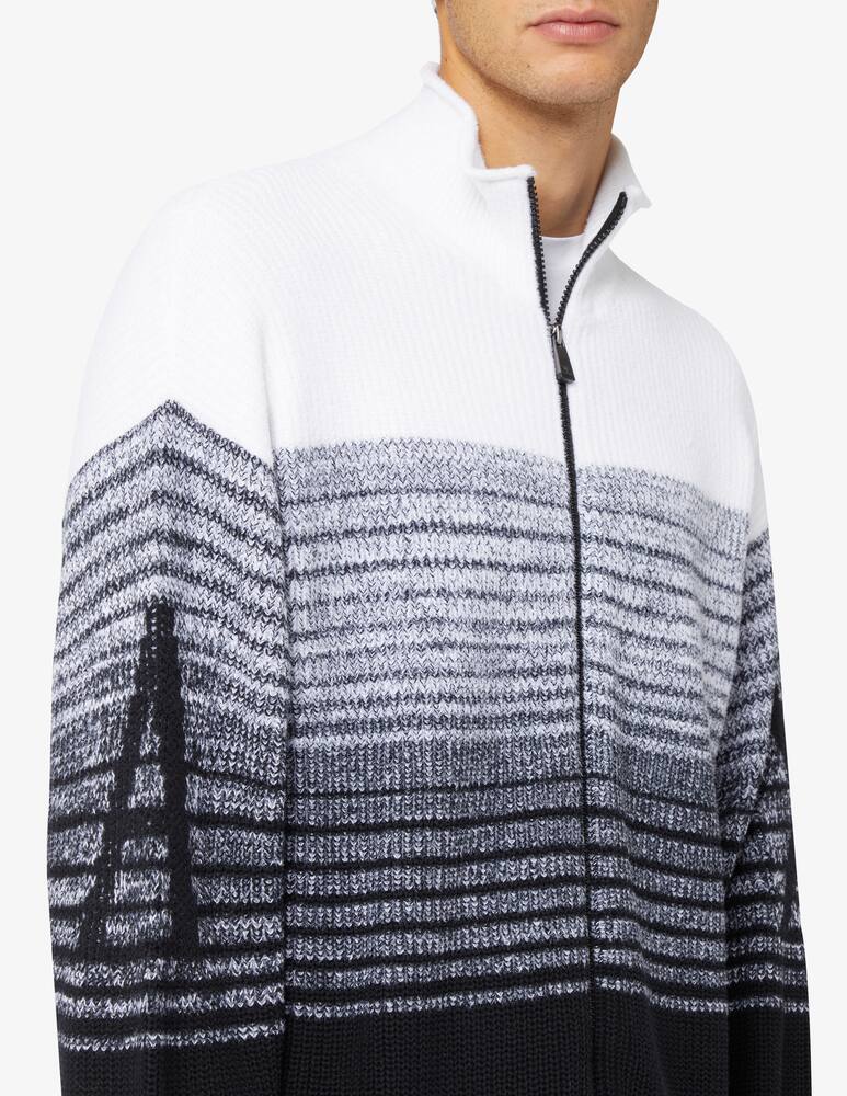 rinascente Armani Exchange Maglia con cerniera con costine