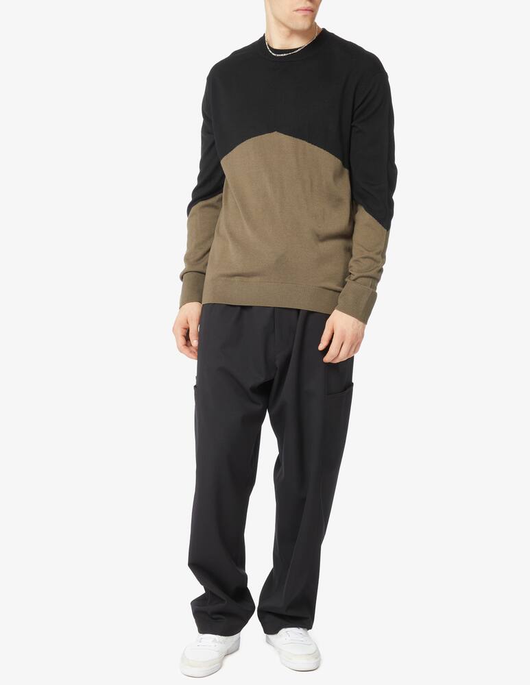 rinascente Armani Exchange Chevron crewneck jumper