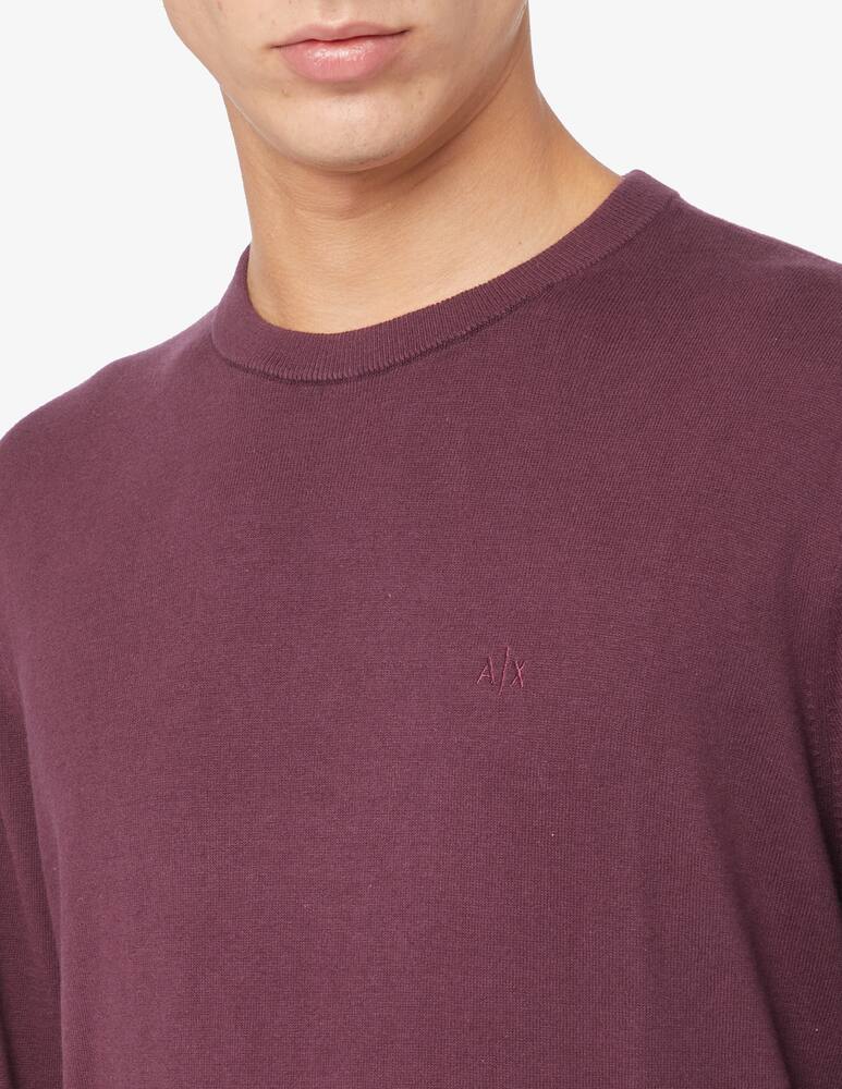 rinascente Armani Exchange Cotton and cashmere crewneck jumper