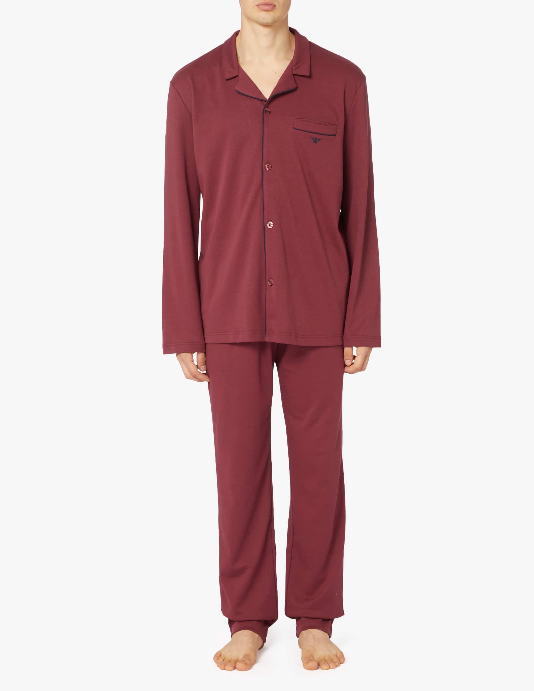 Shop Emporio Armani Pajamas interlock pyjama on Rinascente