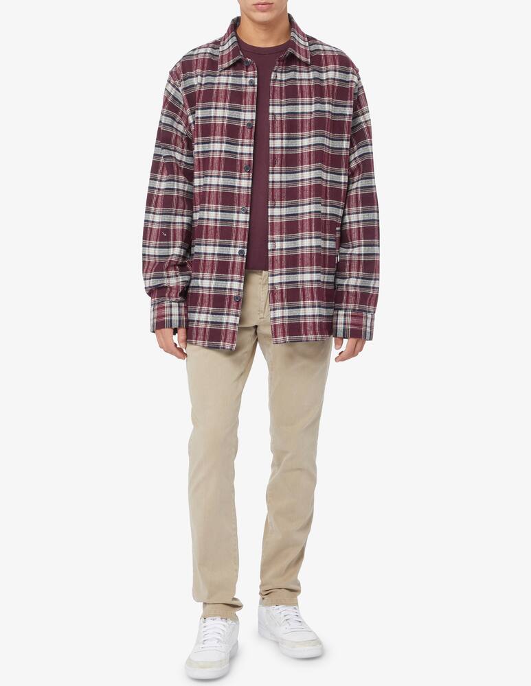 rinascente Armani Exchange Check flannel shirt