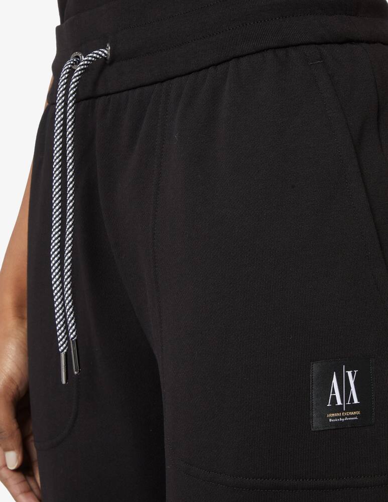 rinascente Armani Exchange Pantaloni tuta in cotone badge