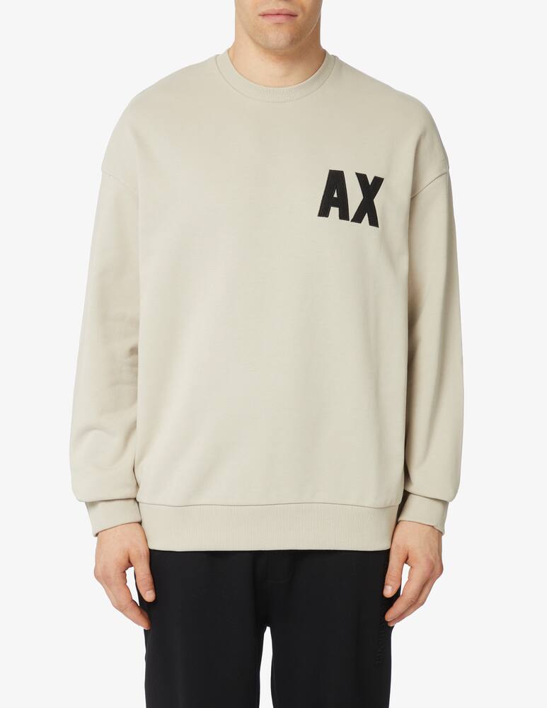 Armani Exchange Felpa girocollo oversize - immagine 1 Armani Exchange Felpa girocollo oversize - immagine 1