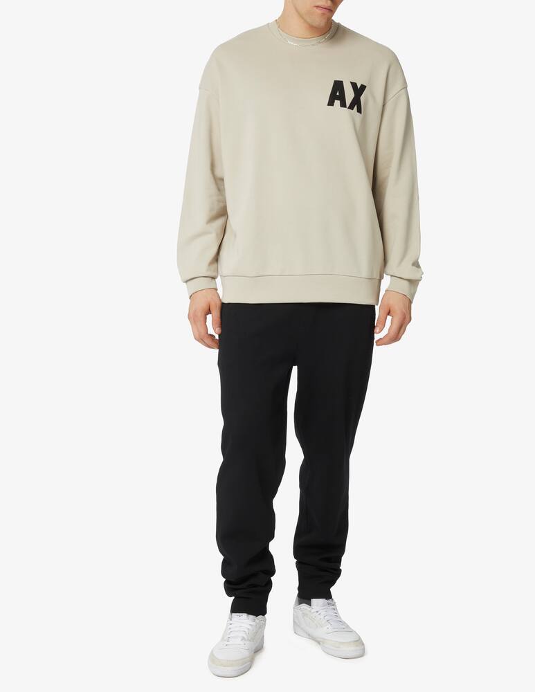 Armani Exchange Felpa girocollo oversize - immagine 2 Armani Exchange Felpa girocollo oversize - immagine 2