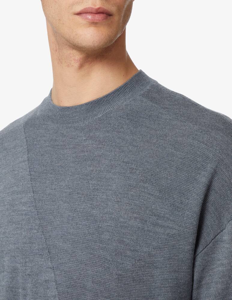 rinascente Emporio Armani Maglia girocollo con trama