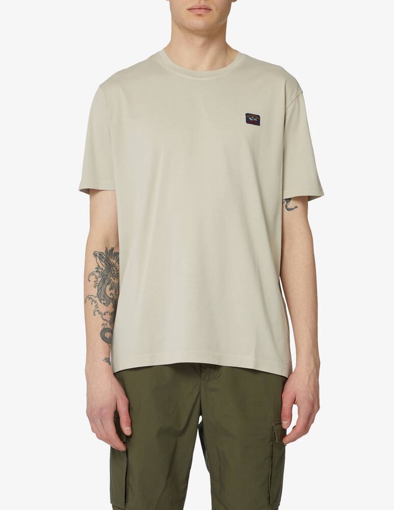 Paul & Shark Badge cotton t-shirt - picture 1 Paul & Shark Badge cotton t-shirt - picture 1