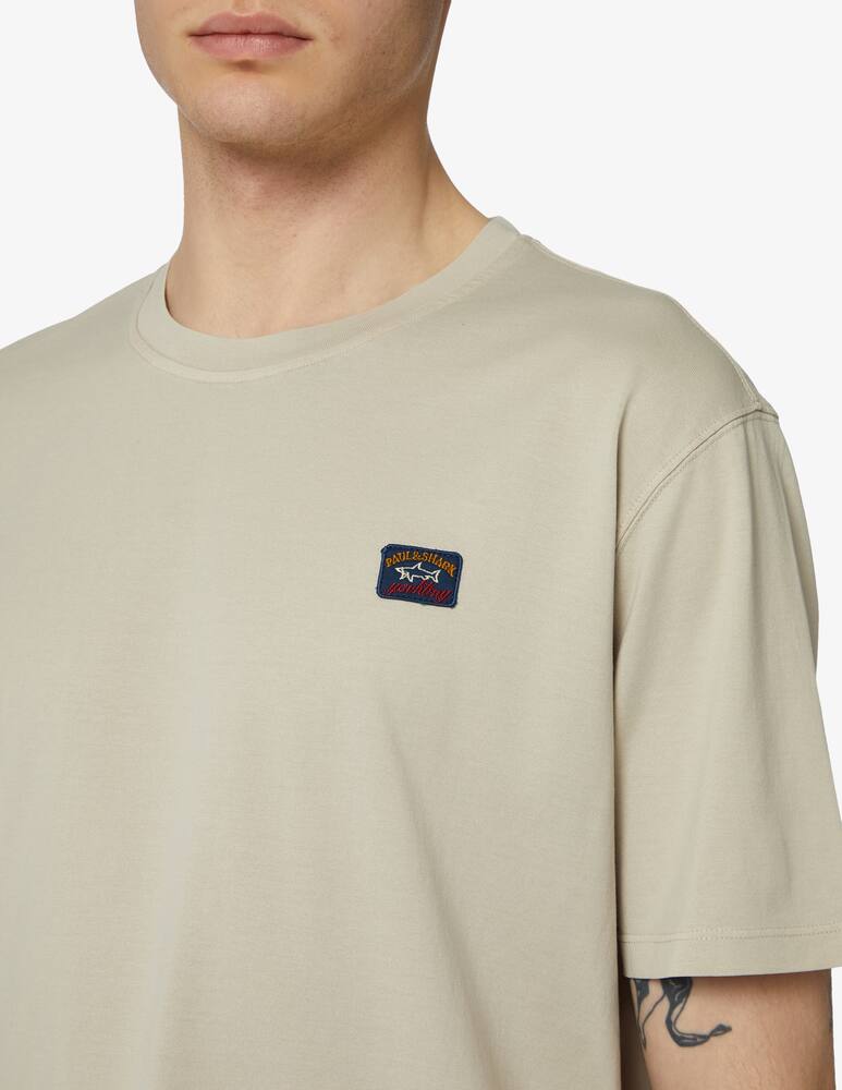 rinascente Paul & Shark Badge cotton t-shirt 