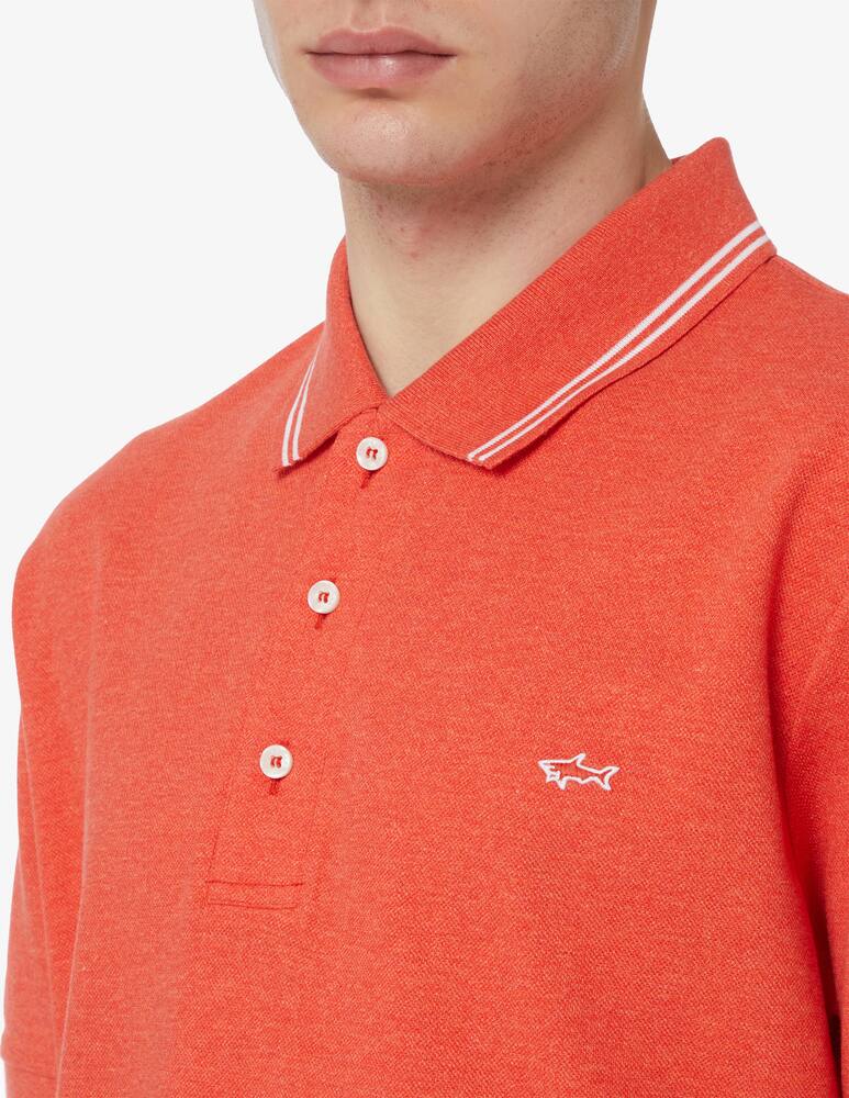 rinascente Paul & Shark Piquet short sleeve polo 