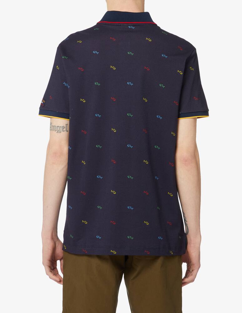 rinascente Paul & Shark Short sleeve piquet polo piquet 