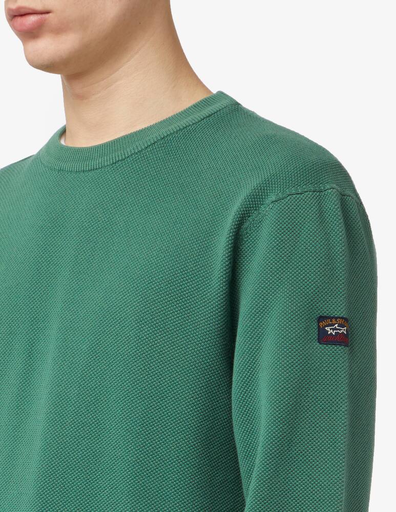 rinascente Paul & Shark Badge crewneck jumper