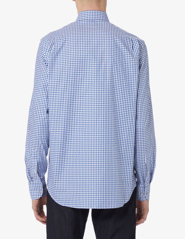 rinascente Paul & Shark Micro check twill shirt 