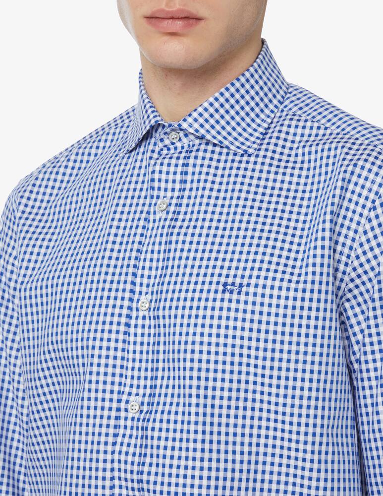 rinascente Paul & Shark Micro check twill shirt 