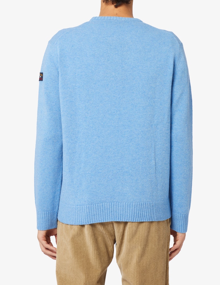 Paul & Shark Shetland fin7 crewneck jumper - picture 3
