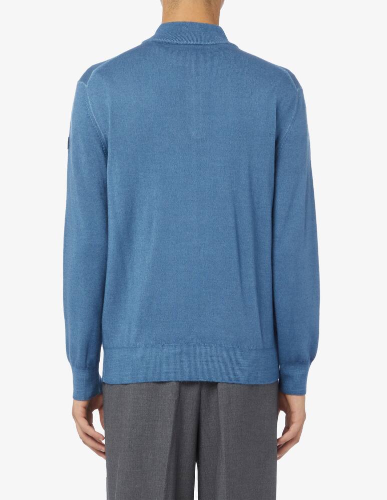 rinascente Paul & Shark Merino wool zipped jumper