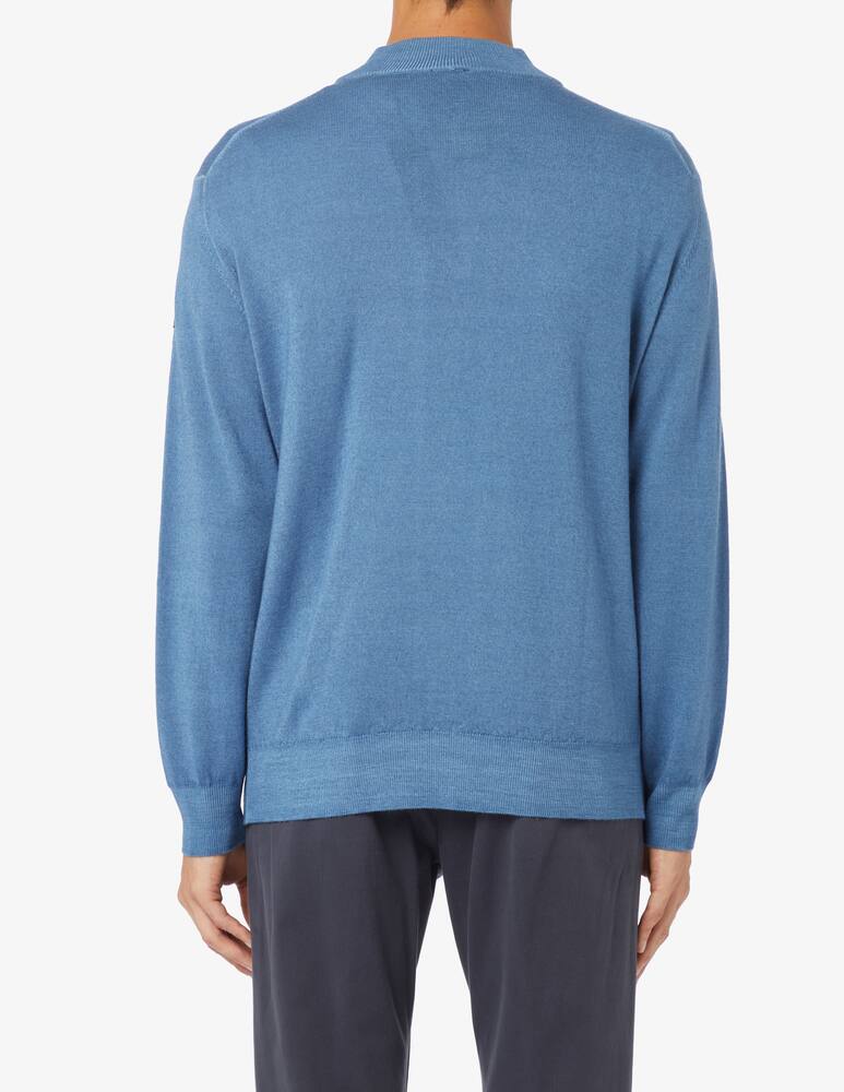 rinascente Paul & Shark Merino wool zipped jumper