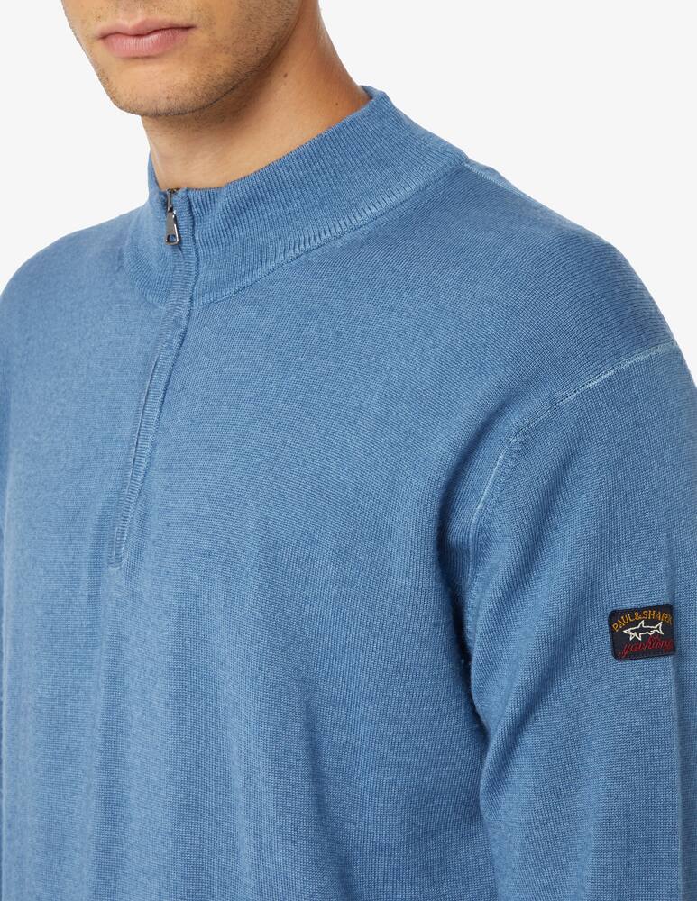 rinascente Paul & Shark Merino wool zipped jumper